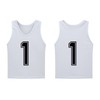 Saaifuu Set of 12 (1-12) Numbered Pinnies/Scrimmage Vest/Team Practice Jerseys
