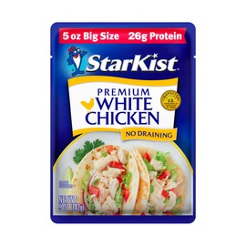 StarKist Premium White Chicken, 5 oz Pouch (Pack of 1)