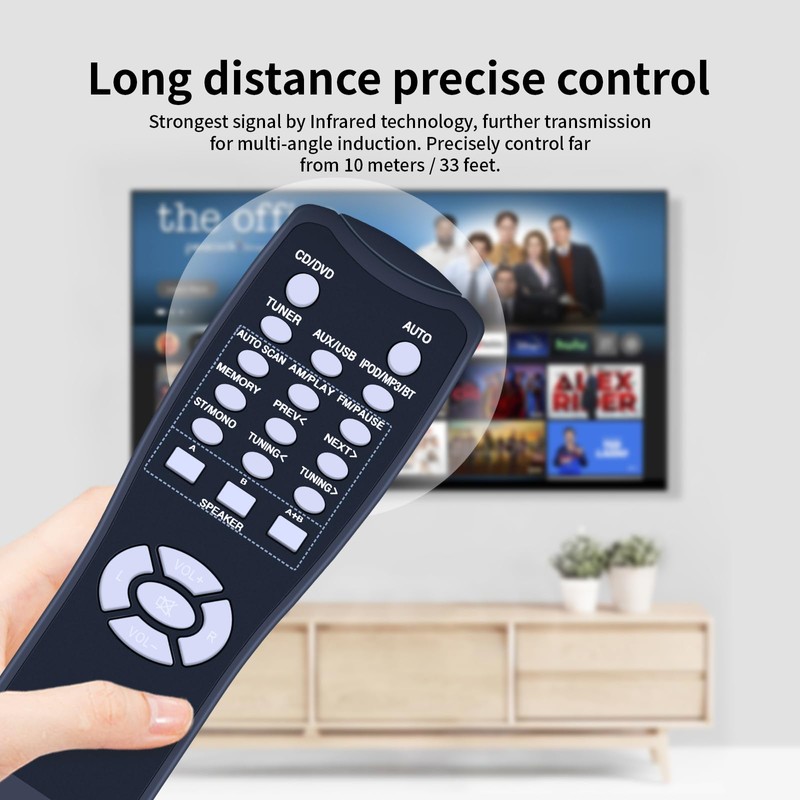 New Replacement Remote Control for Pyle Home Theater Power Stereo