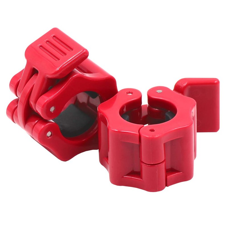 IADUMO Standard Bar Collars Quick Release Barbell Clamps 1 Inch