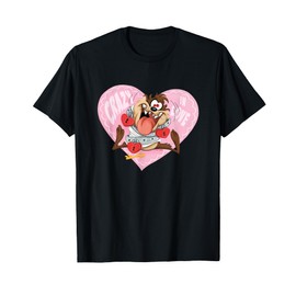 Looney Tunes Valentine's Day Taz Crazy in Love T-Shirt