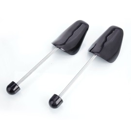 Archi Practical Plastic Adjustable Length Men Shoe Tree Stretcher Boot Holder Organizers (Spring Black, men 10 pairs)