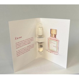 Maison Francis Kurkdjian MFK Kurkdjian A La Rose EDP  2ml 0.06 fl.oz New With Card
