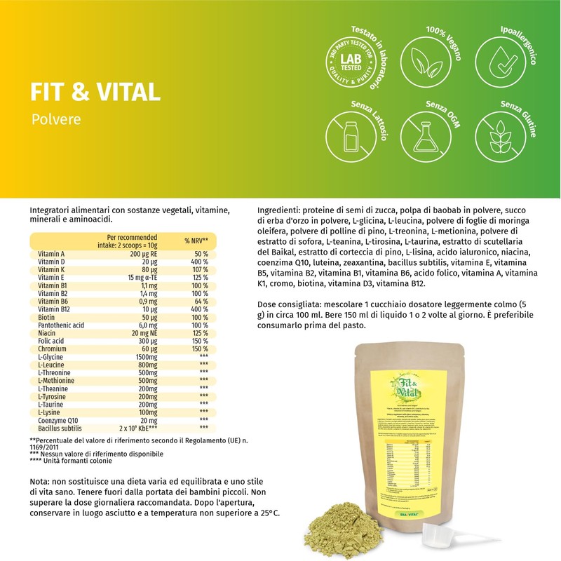Fit & Vital 900 g for more energy in everyday