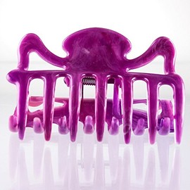 1 piece large hair claw 9 cm in Hyacinth Purple – Made in Germany – Welovebeads