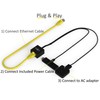 fireCable Ethernet Adapter for FireStick & Streaming Media Players (Connects