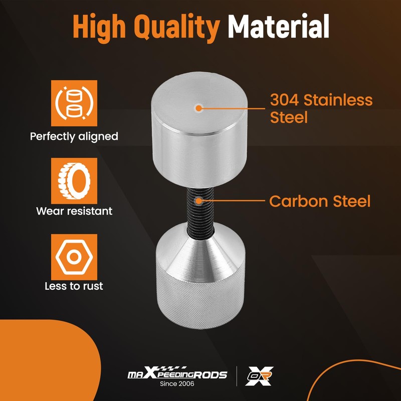 maXpeedingrods 2 Pcs Flange Two Hole Pins, 1-5/8” Two Hole