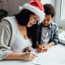 Christmas Cards Street Graffiti Art Unique Greeting Xmas Holiday Letter Envelope (Mixed Pack Of 10)