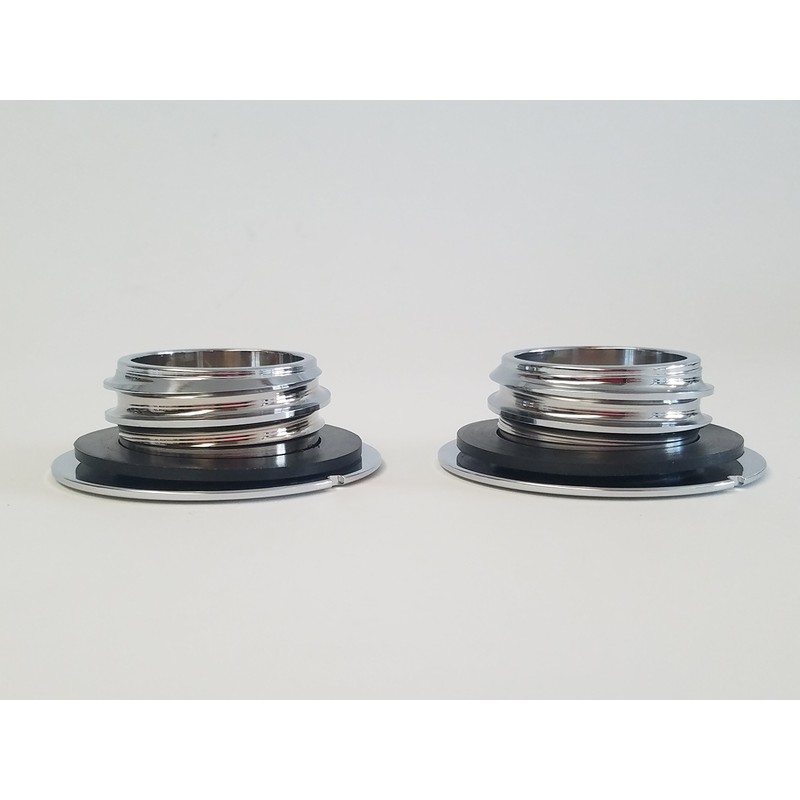 Big Dog Motorcycles OEM Gas Cap Set - Split Tank