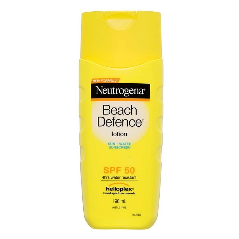Neutrogena Beauty and the Beast Beach Defense Sunscreen Lotion Broad