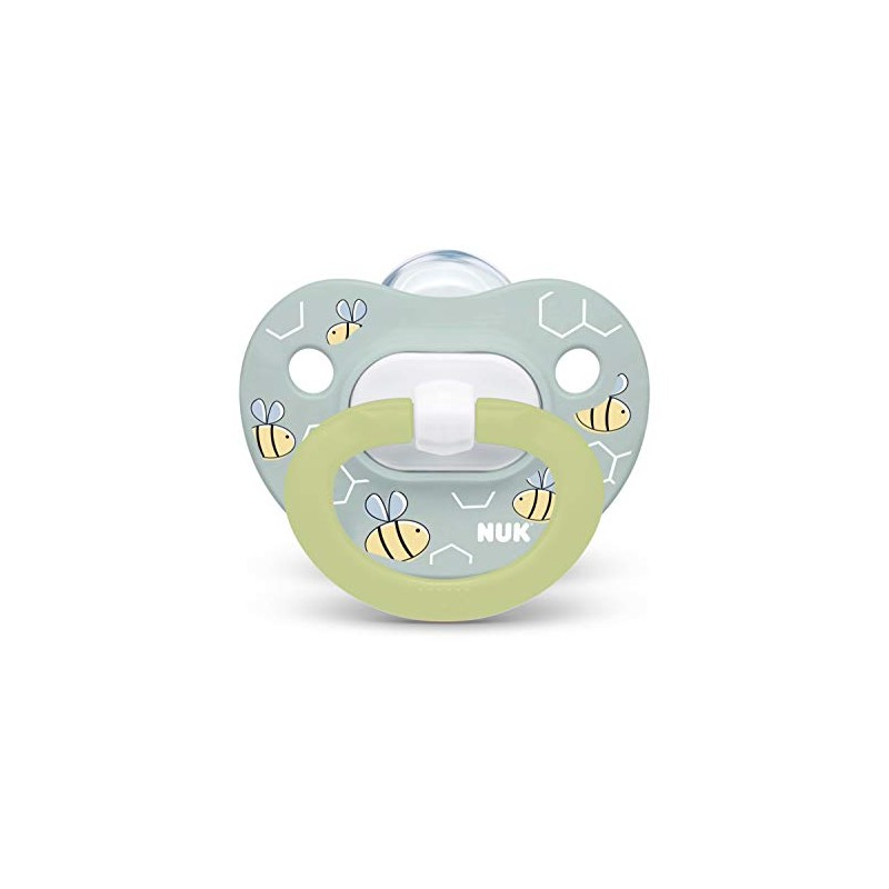 NUK Orthodontic Pacifier Value Pack, Boy, 0-6 Months (Pack of
