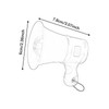 Milageto Mini Megaphone Loud Speaker Keychain Toy Handheld Mic Sound