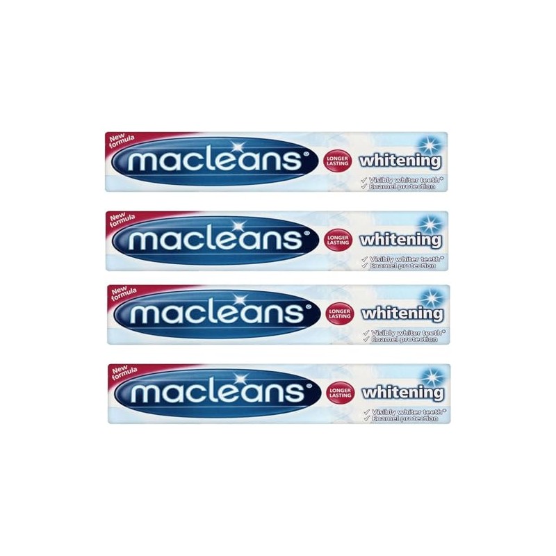 Macleans Whitening Toothpaste (4 Pack)