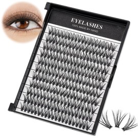→VAYATOR Large Tray 220 Cluster/Box Eyelashes 0.07 Thickness Eyelashes Individual Eyelash False Eyelashes Extension Eyelash 10D/20D/40D/50D Eyelash (19mm）
