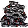 20 of John 3:16 Scripture Silicone Wristbands