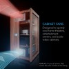 AC Infinity AIRPLATE T8, Quiet Cooling Dual-Fan System 6" with