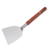 Barbecue Spatula Stainless Steel Multifunction Grill Spatula with Wooden Handle