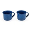 Foster & Rye Blue Enamel Set Specialty Shot Glasses, 2.5oz