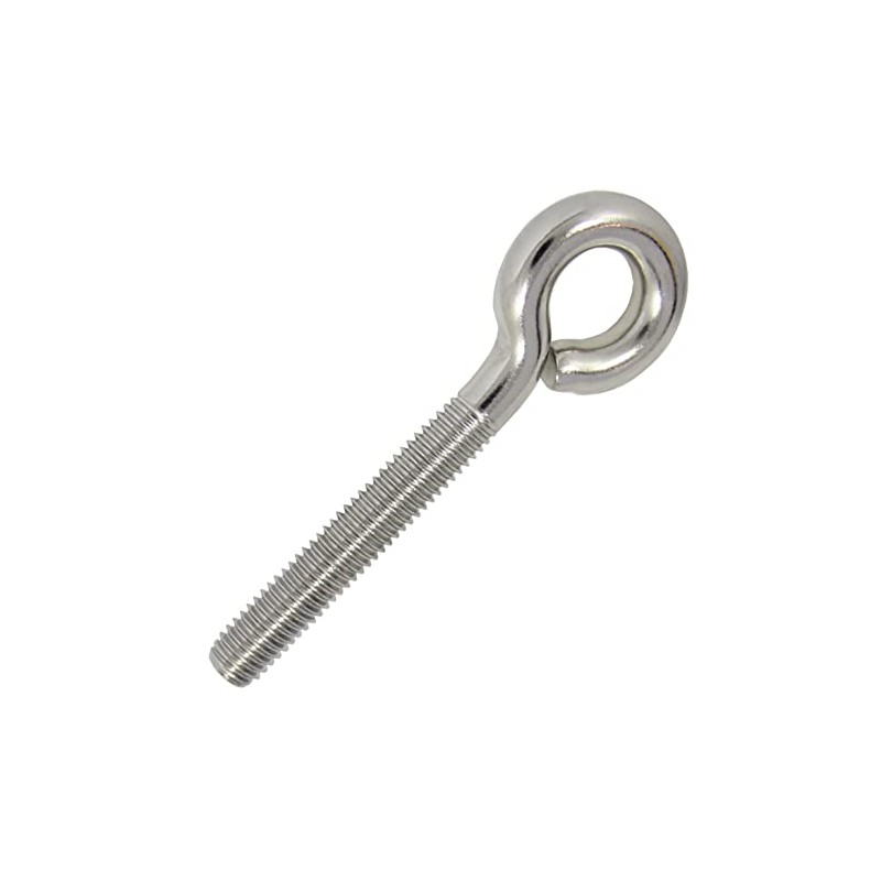 DIOS24 Pack of 25 Eye Bolts with Metric Thread M6-50