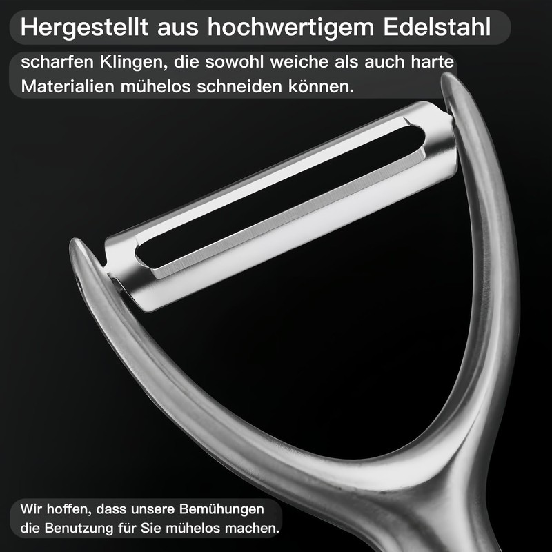 Premium 304 Stainless Steel Upgrade, Multifunctional Kitchen Fruit and Vegetable