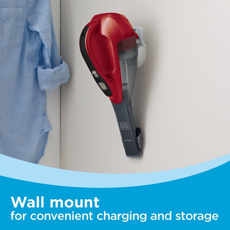 BLACK+DECKER dustbuster AdvancedClean Cordless Handheld Vacuum, Home and Car Vacuum