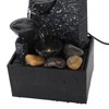 Tabletop Fountain Circulating Water Decorative USB Desk Waterfall Fountain with