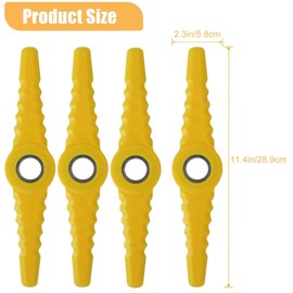 4Packs SB601RB Replacement Blade Compatible for Electric Trimmer Edger Blade for SB600E,SB601E and SB602E