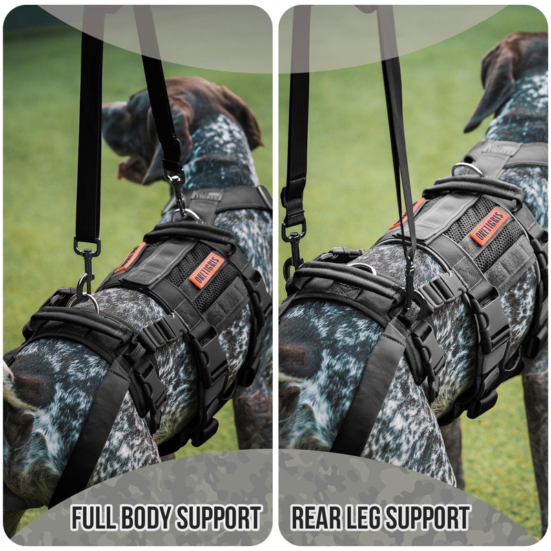 OneTigris Breathable Dog Lift Harness for Large Medium Sized Dogs,