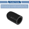 X AUTOHAUX 1 Pcs 30mm Length 18mm/0.71" ID Black Car