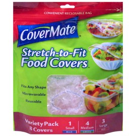 Covermate Stretch-to-fit Food Covers Convenient Reclosable Bags by Unknown