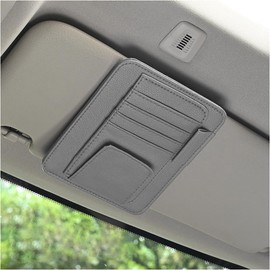 AUEFUDQ Glasses Holder Car, Car Sun Visor Glasses Clip, Magnetic Glasses Holder, Sunglasses Holder, Sun Visor, Car Sun Visor with Kappa Clip