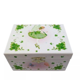 GTP Irish Ballerina Fairy Jewelry Music Box-Wooden material/ Perfect gift/ Fine art/