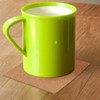 TAICHEUT 300 Pieces Self Adhesive Cork Squares Coaster, 4 x