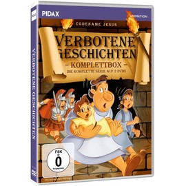 Verbotene Geschichten (Codename Jesus) - Ostergeschichten + Weihnachtswunder für Kinder und Erwachsene Abenteurer - Ostern Komplettbox mit 13 lehrreichen Episoden[2 DVDs] [Collector's Edition]
