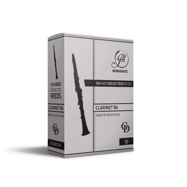 GONZALEZ GD Bクラリネットリード ファイルドカット [3] 10枚入り