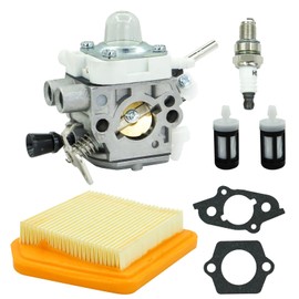 Carburetor for Stihl FS240 FS240C FS240R FS240RC FS260 FS260C FS260R FS260RC FS360C FS410c String Trimmer Replace 4147-120-0625 with Air Filter Part