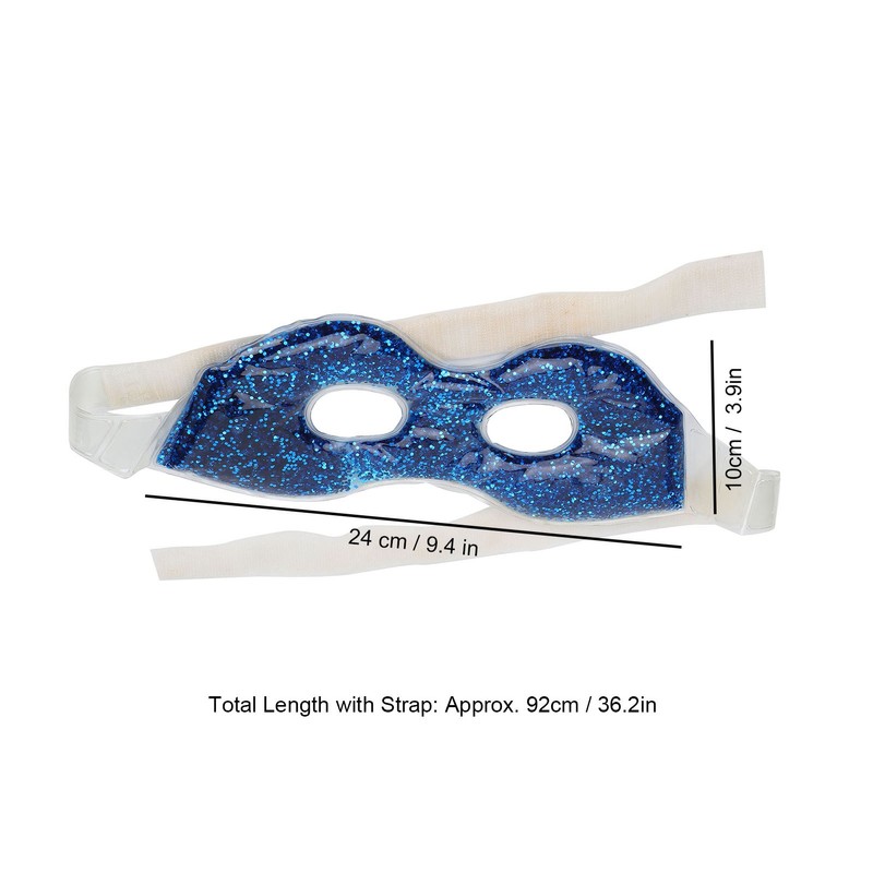 TPU Glitter Sequins Sleep Hot Cold Compress Eye Cover Sleep
