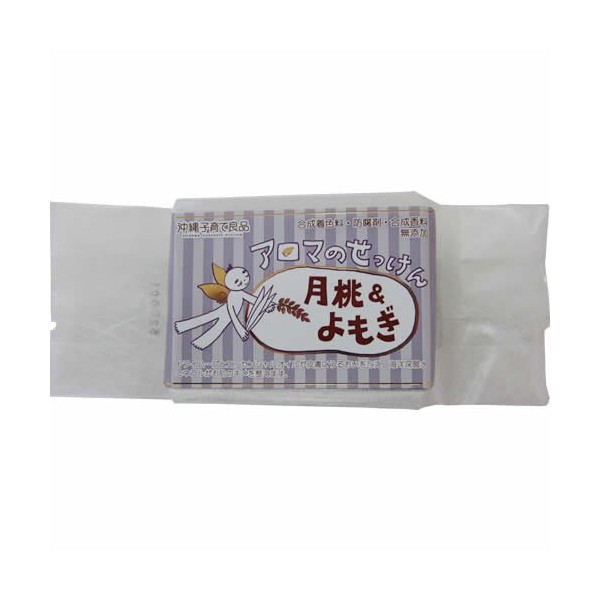 Okinawa Parenting Goods Aroma No Soap, Moon Peach & Yonogi (3.5 oz (100 g)