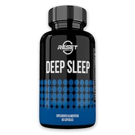 Deep Sleep con L Teanina Magnesio Gaba y 5htp - 60 cápsulas  Hecho en USA  Pastillas para dormir con GABA, Óxido y Citrato de Magnesio, L-Teanina, 5  