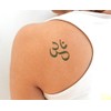 30 Premium Ohm Temporary Tattoos, Aum Om