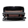 bruno banani New York Double Zip Around Wallet Black, black