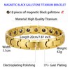 Magnetic Bracelet, Men's Magnetic Bracelet, Titanium Steel Magnetic Therapy Bracelet,
