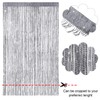 Sinmoe 2 Pieces Glitter String Curtain Panels Cotton String Curtain