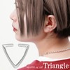 Shinjuku Ginnokura Triangle Ear Cuff, 1 P, For One Ear,