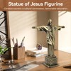 Statue of Jesus Figurine, 7.3in Christ The Redeemer Statue Brazil