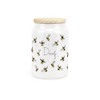 Purely Home Scattered Bees Ceramic Decaf Storage Canister - Bumblebee