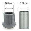 Replacement Rubber Feet 29 mm for Step Ladders Pack of