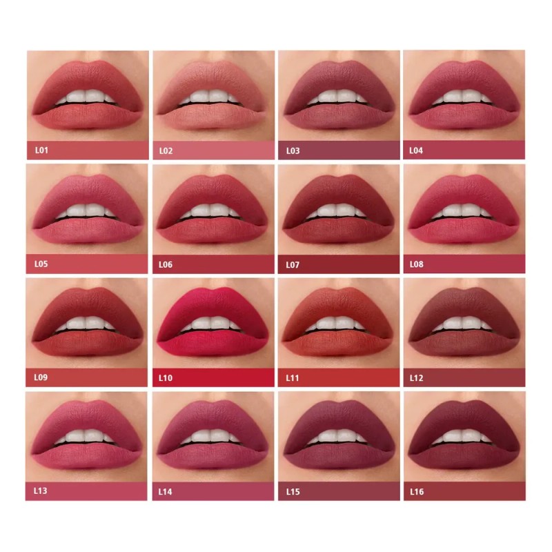 Útil Set De Pintalabios Líquidos Mate Velvet Liquid Lipstick