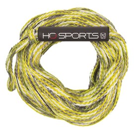 HO Sports 4K 60ft Multi-Rider Tube Rope - Assorted - 4,100 lbs. average tensile strength - Max of 4 people or 680 lbs