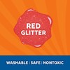 Elmer's 2022912 Liquid Glitter Glue, Washable, Red, 6 Ounces, 1